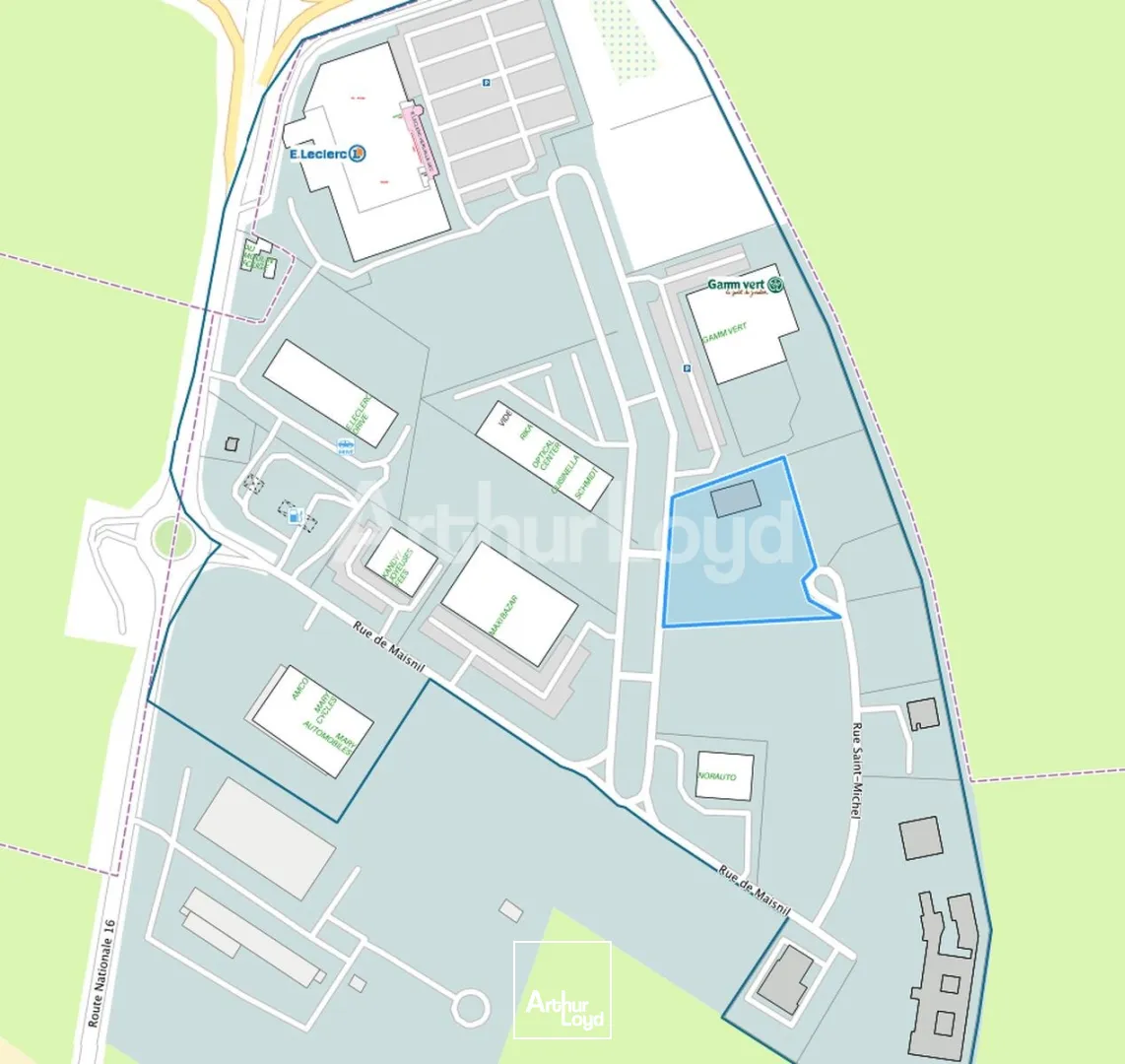 Locaux commerciaux - Location - HERLIN LE SEC - 62130 - 212-427 - 7805505