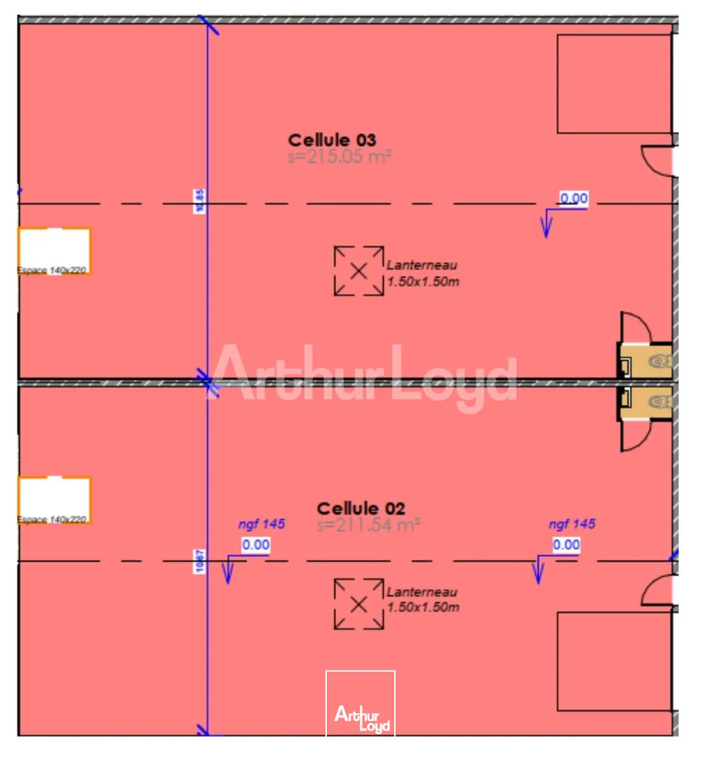 Locaux commerciaux - Location - HERLIN LE SEC - 62130 - 212-427 - 7805506