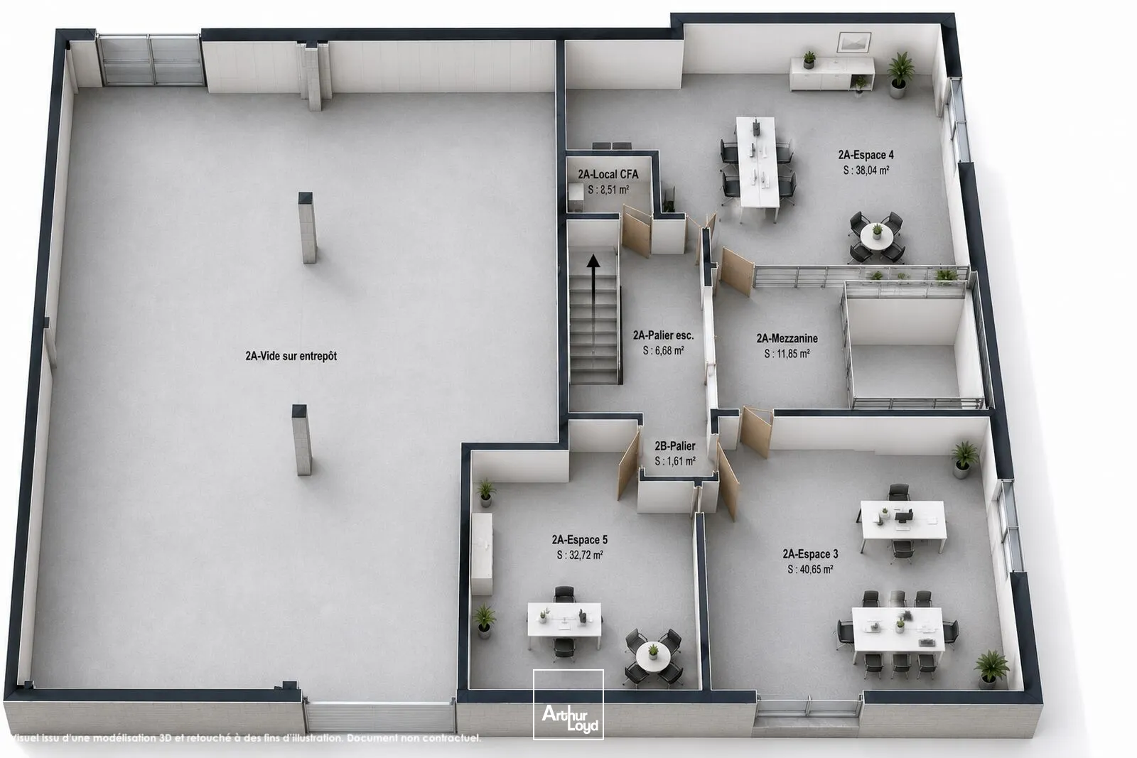 Locaux d'activité & Entrepôts - Location - SAINT JEAN DE BRAYE - 45800 - 689.44-689.44 - 7806036