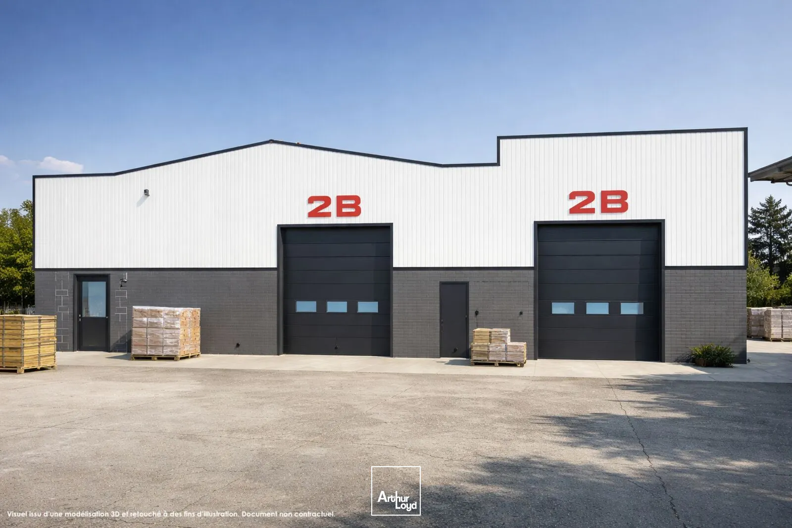 Locaux d'activité & Entrepôts - Location - SAINT JEAN DE BRAYE - 45800 - 621.66-621.66 - 7806042