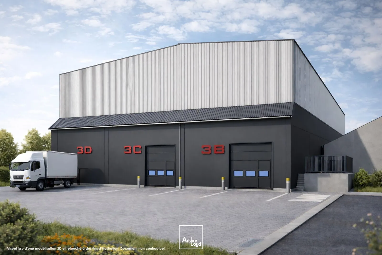Locaux d'activité & Entrepôts - Location - SAINT JEAN DE BRAYE - 45800 - 45.54-45.54 - 7806053