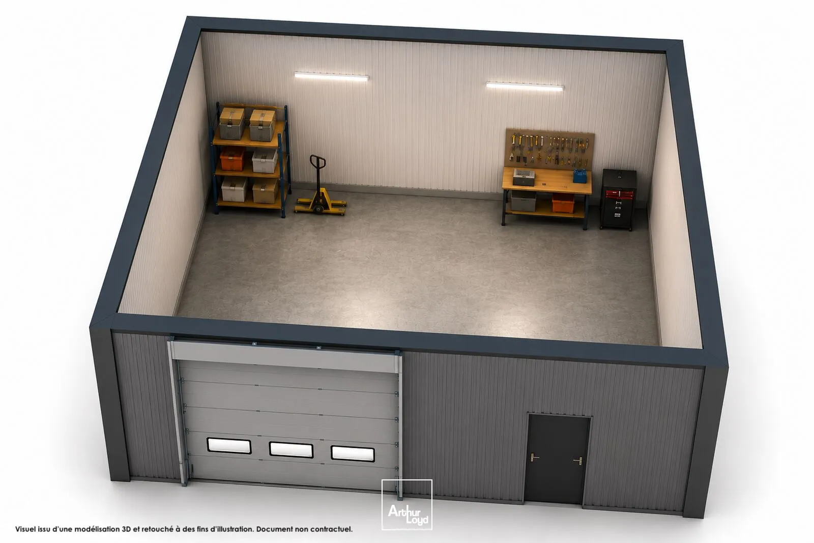 Locaux d'activité & Entrepôts - Location - SAINT JEAN DE BRAYE - 45800 - 45.54-45.54 - 7806055