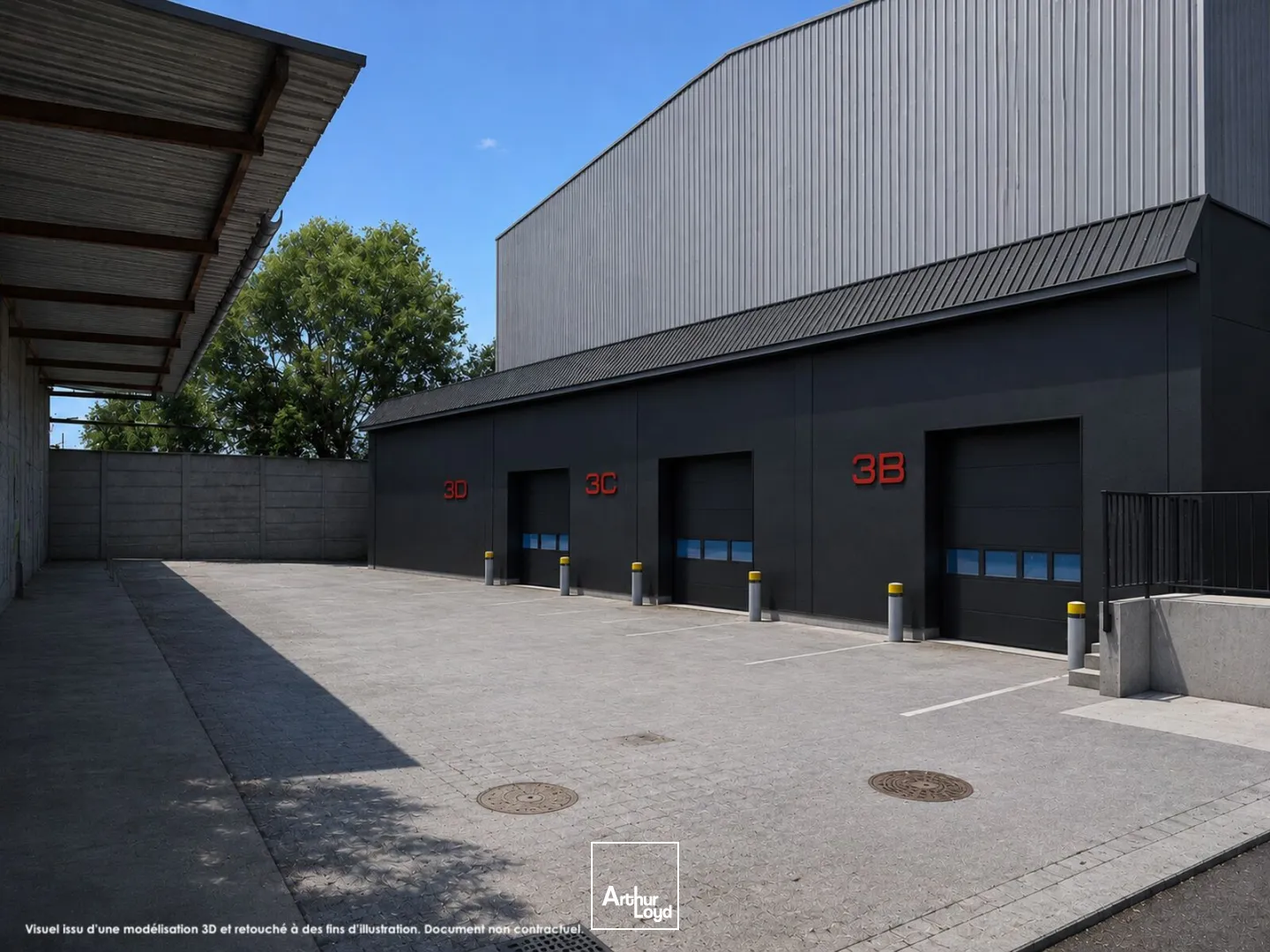 Locaux d'activité & Entrepôts - Location - SAINT JEAN DE BRAYE - 45800 - 52.13-52.13 - 7806062