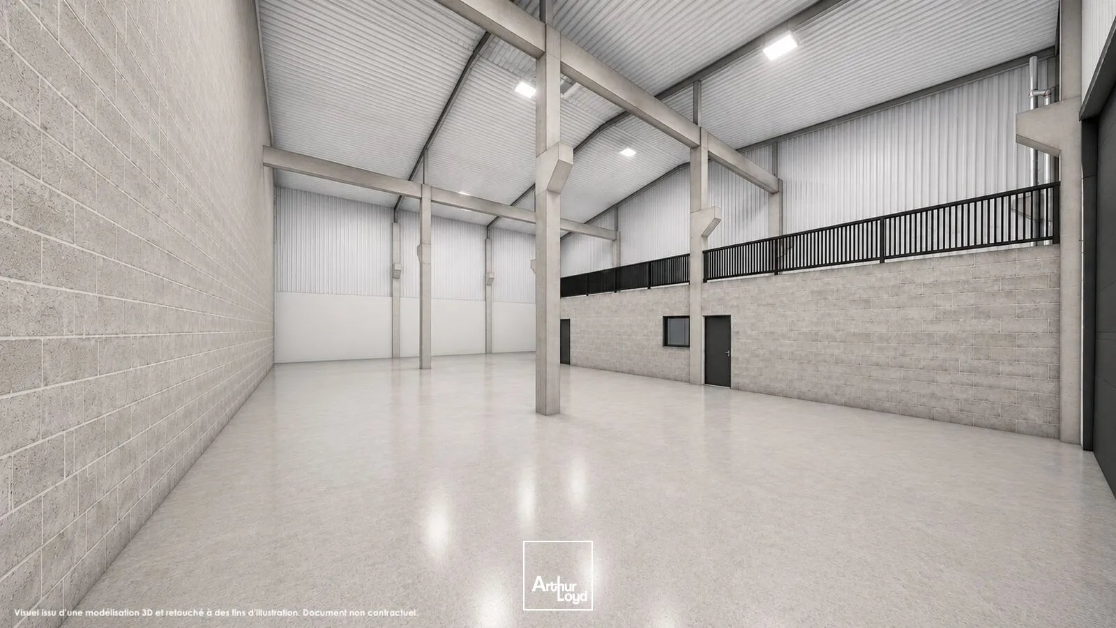 Locaux d'activité & Entrepôts - Location - SAINT JEAN DE BRAYE - 45800 - 520.67-520.67 - 7806081