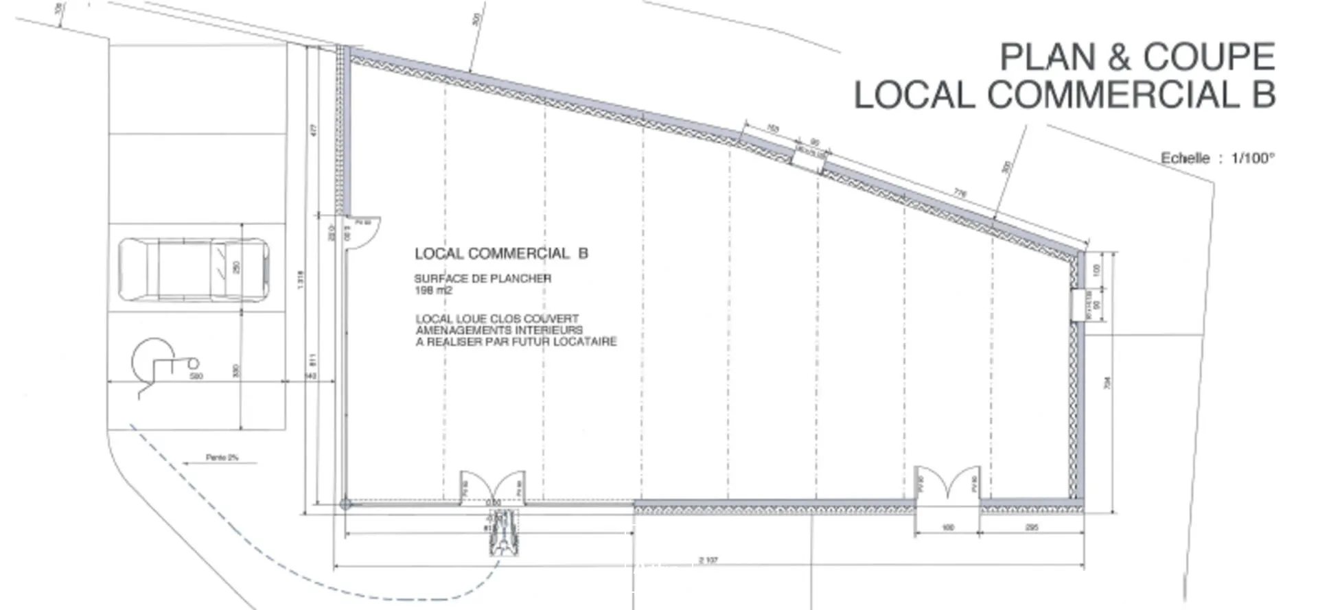 Locaux commerciaux - Location - LIMOGES - 87000 - 80-80 - 7807193