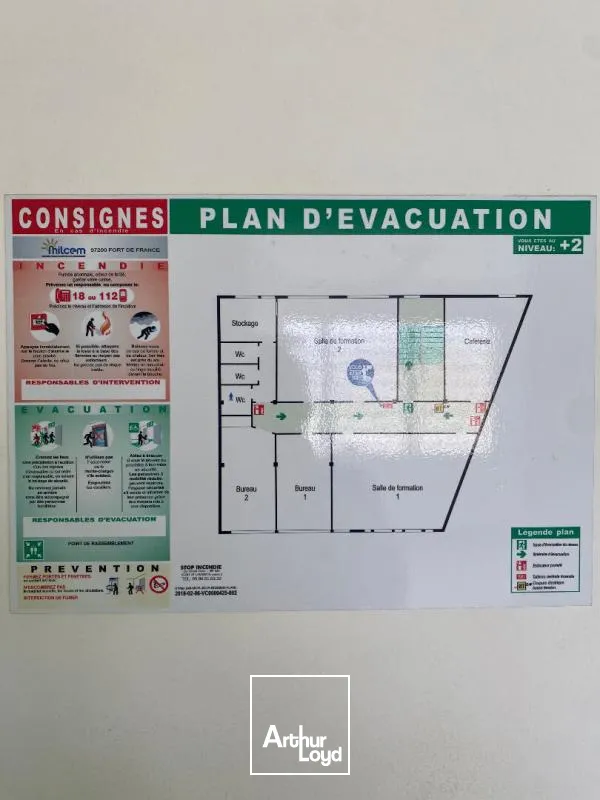 Bureaux - Location - Fort De France - 97200 - 125-125 - 7812676