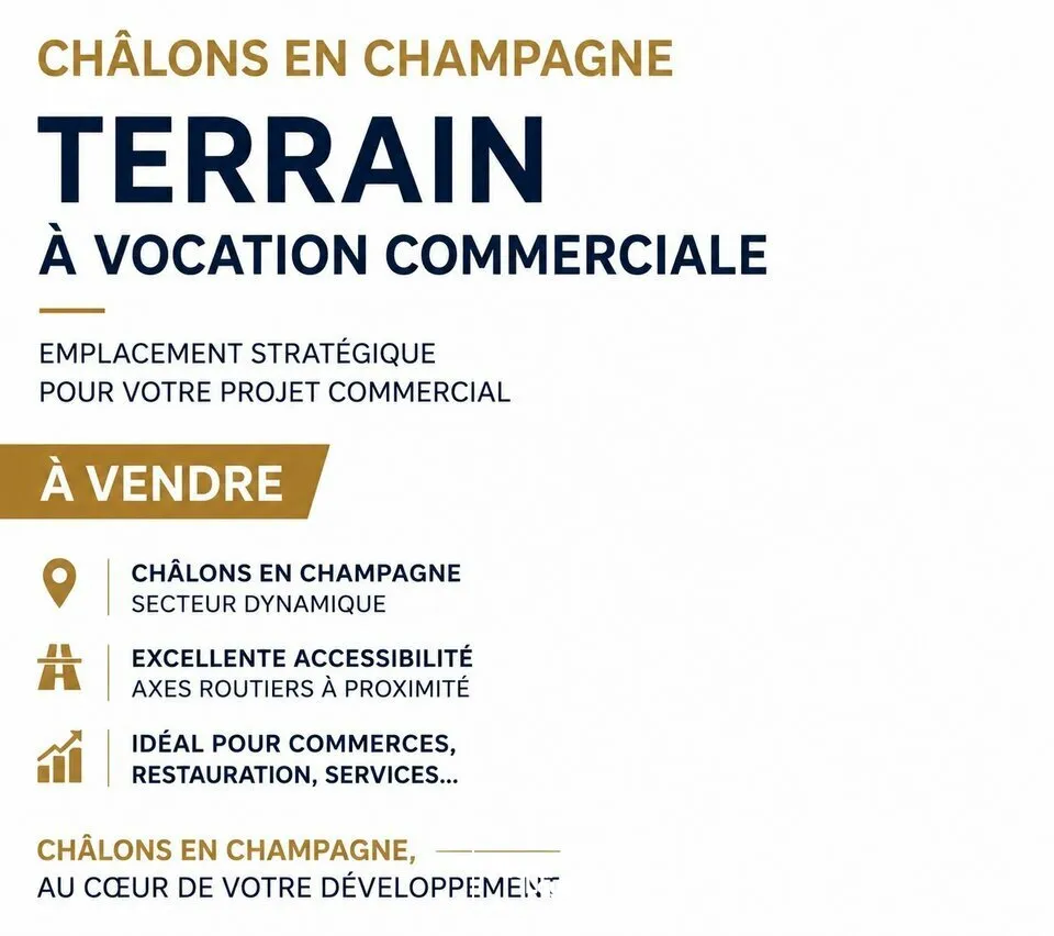 Terrains - Vente - CHÂLONS-EN-CHAMPAGNE - 51000 - 2940-2940 - 7813483