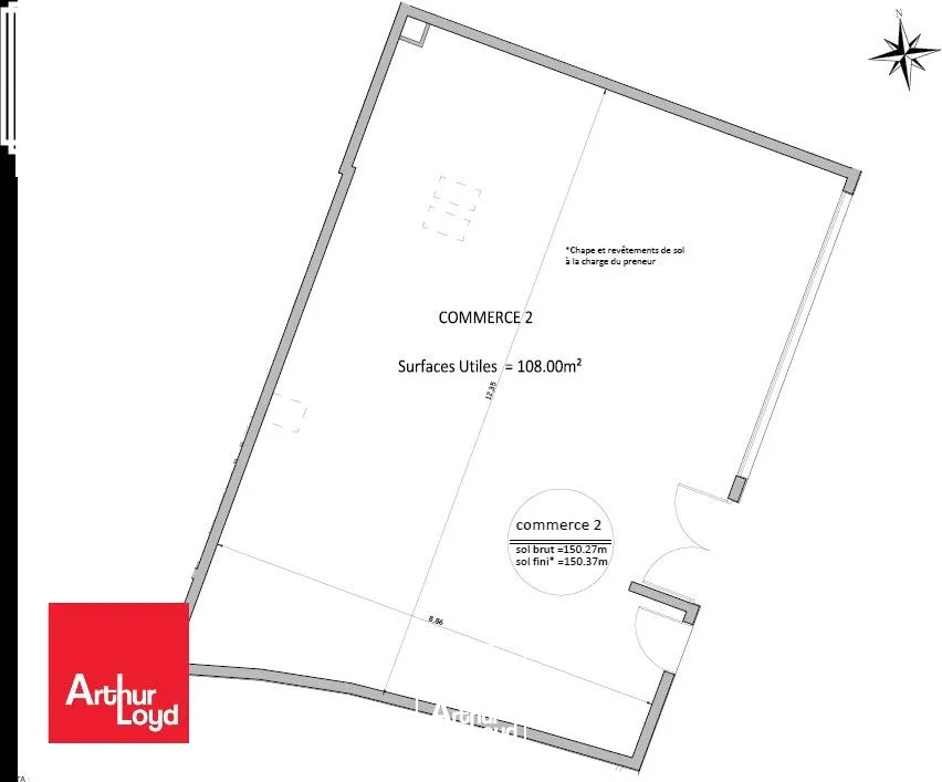 Locaux commerciaux - Vente - LUISANT - 28600 - 108-108 - 7821843