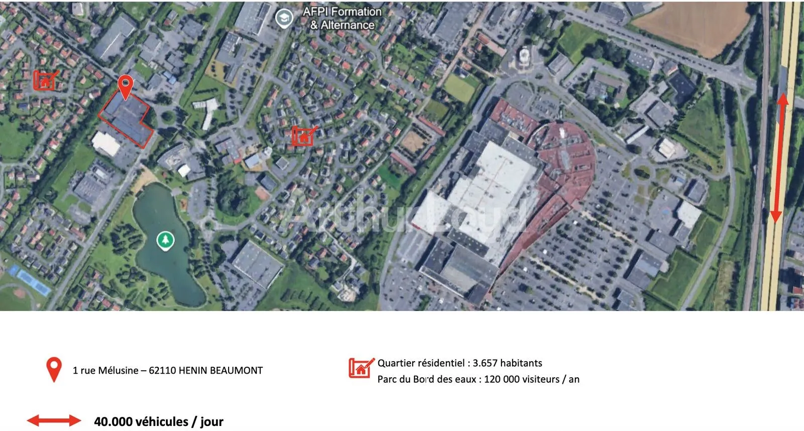 Locaux commerciaux - Location - HENIN BEAUMONT - 62110 - 152-152 - 7830062