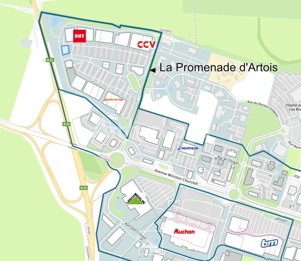 Locaux commerciaux - Location - DUISANS - 62161 - 878-878 - 7830072