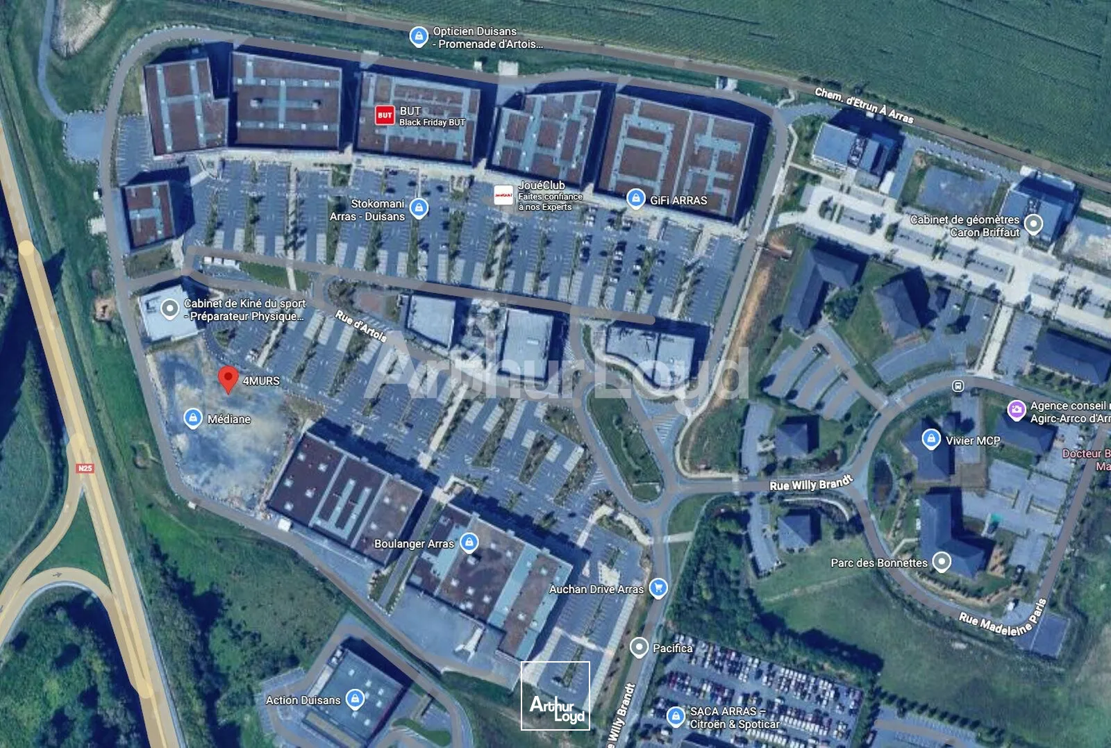 Locaux commerciaux - Location - DUISANS - 62161 - 878-878 - 7830073