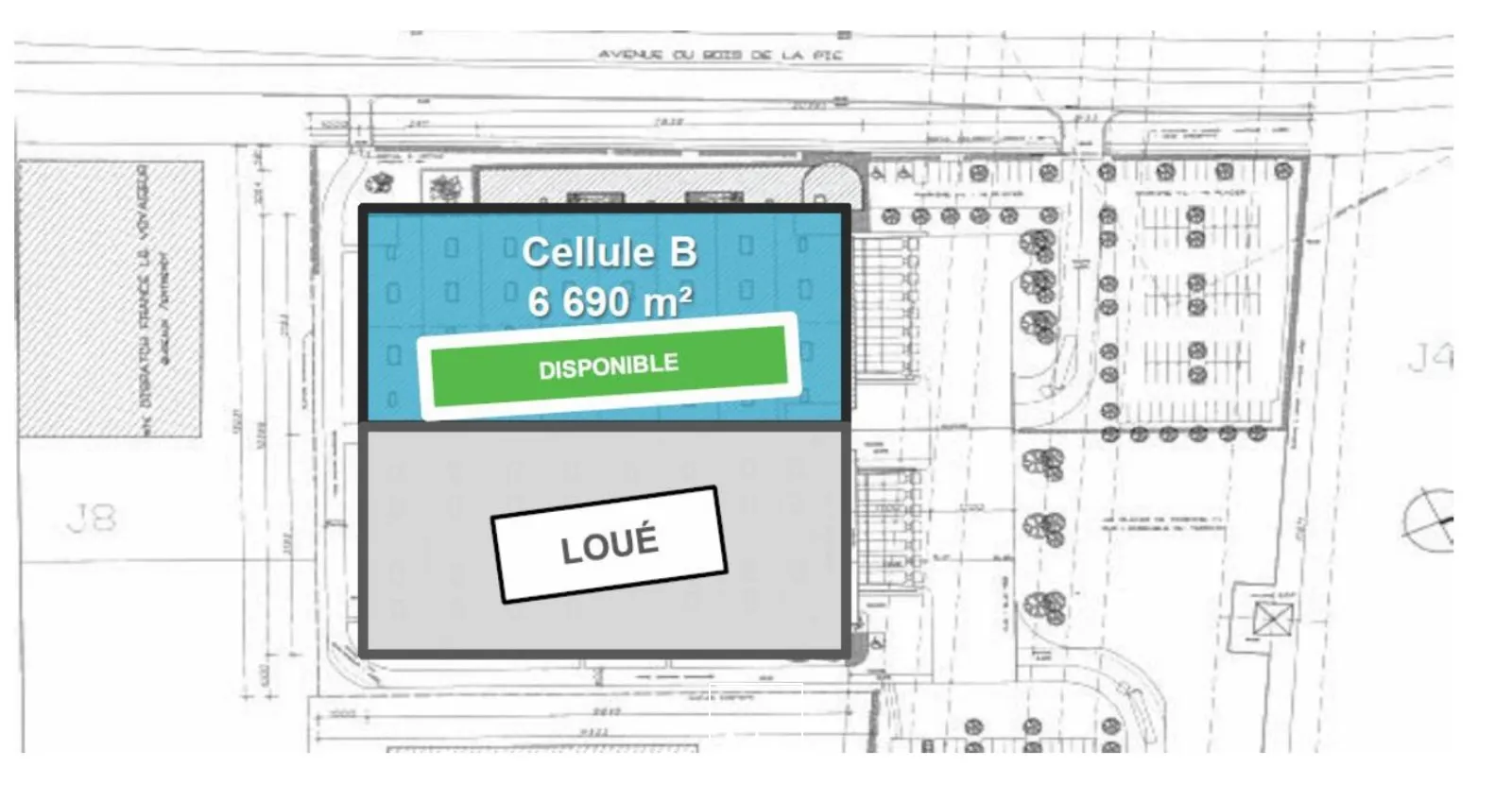 Locaux d'activité & Entrepôts - Location - TREMBLAY EN FRANCE - 93290 - 6690-6690 - 7839175