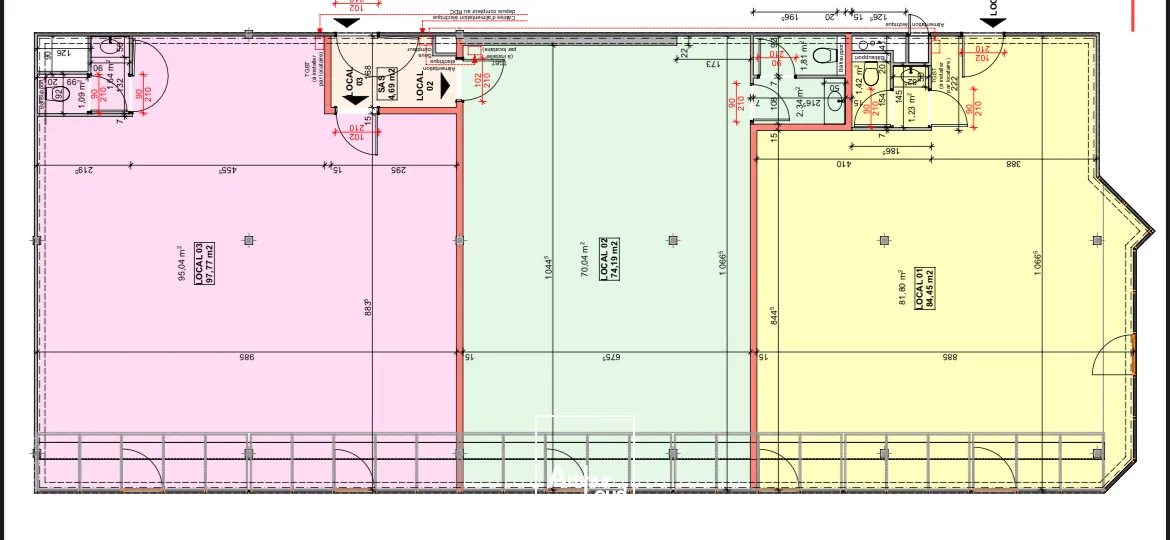 Bureaux - Location - Les Abymes - 97139 - 256-256 - 7878188