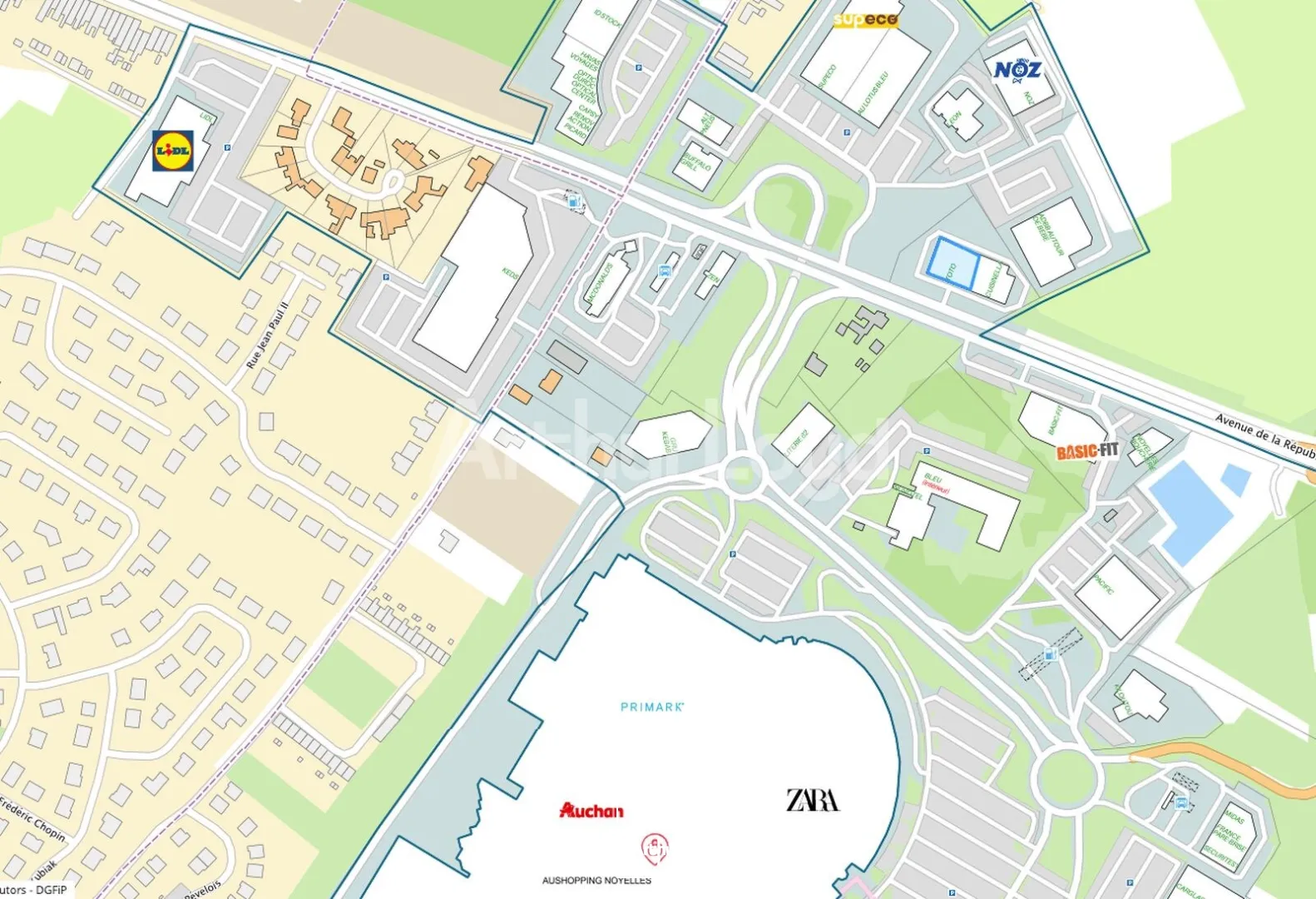 Locaux commerciaux - Location - NOYELLES GODAULT - 62950 - 530-530 - 7891856