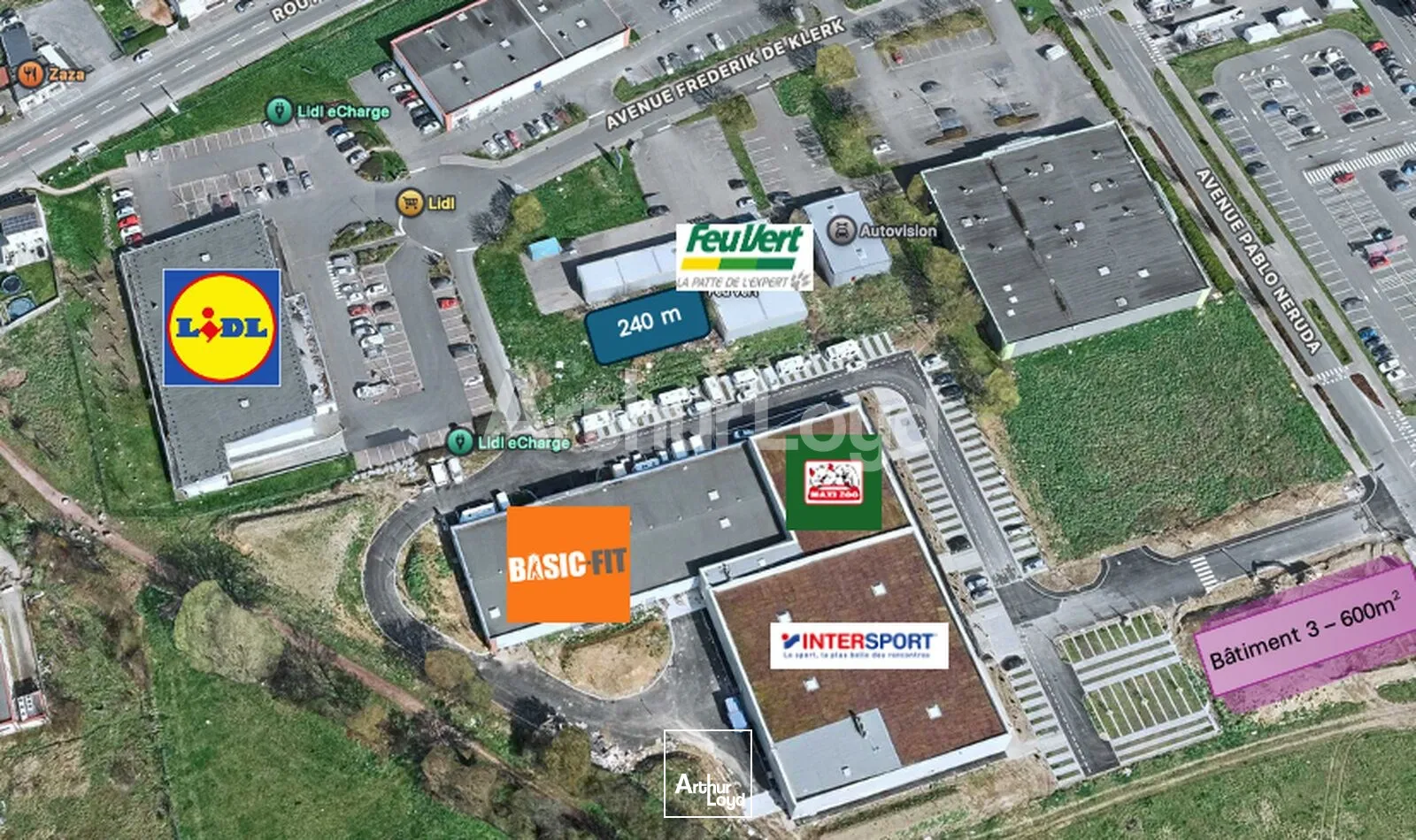 Locaux commerciaux - Location - AUCHY LES MINES - 62138 - 240-840 - 7892689