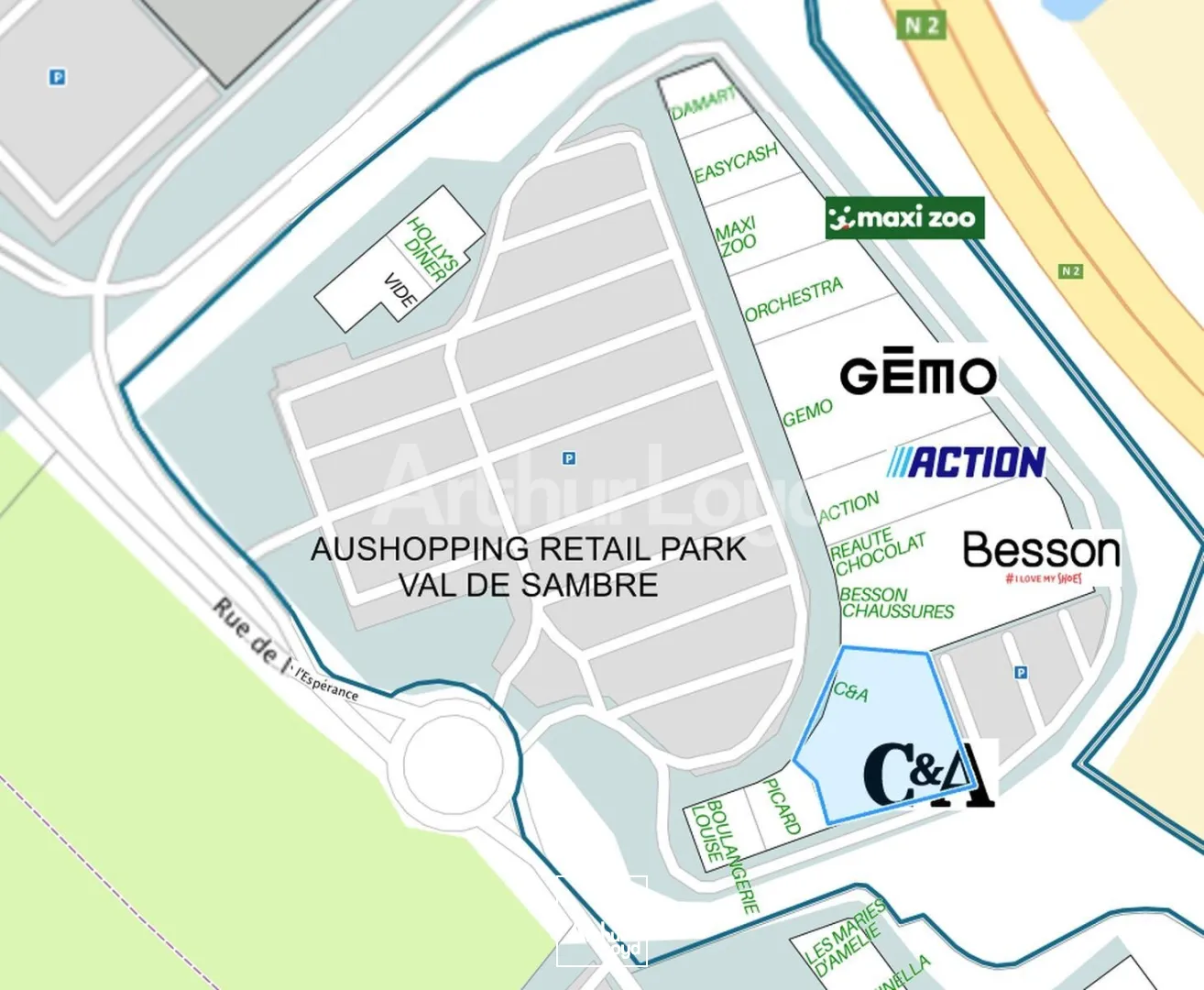 Locaux commerciaux - Location - LOUVROIL - 59720 - 1304-1304 - 7892733