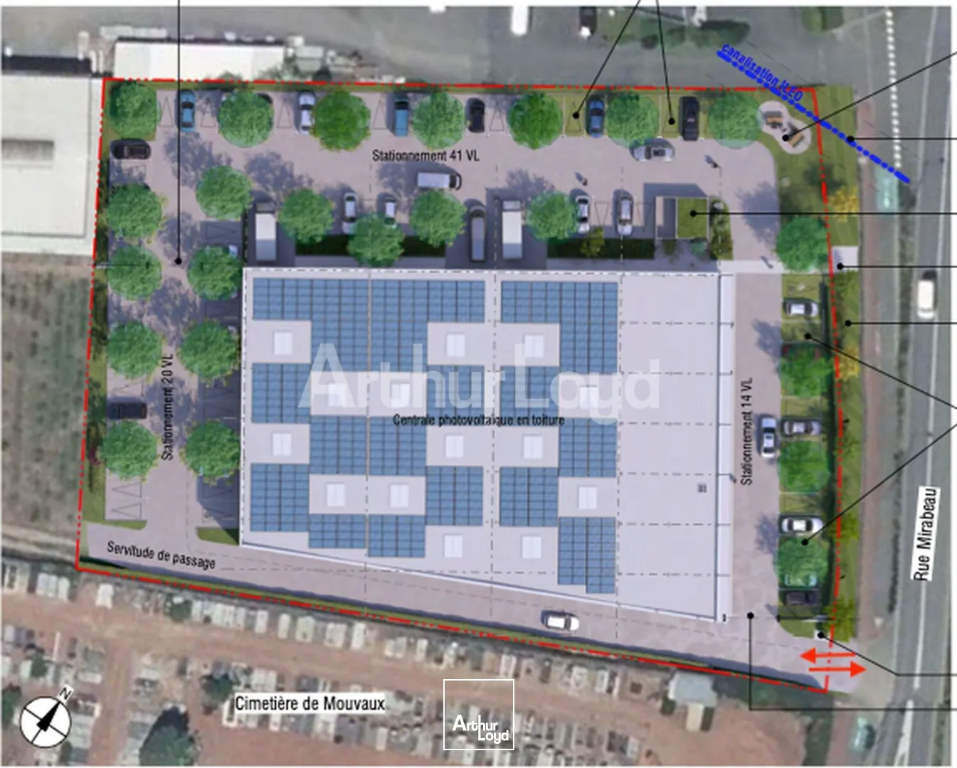 Locaux d'activité & Entrepôts - Vente - MOUVAUX - 59420 - 610-1248 - 7893255