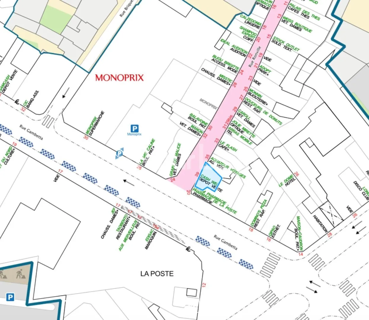 Locaux commerciaux - Vente - ARRAS - 62000 - 207.79-207.79 - 7893265