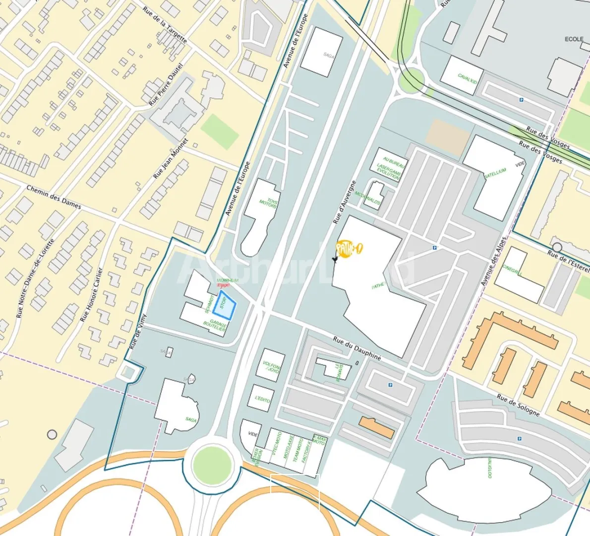 Locaux commerciaux - Location - VALENCIENNES - 59300 - 580-580 - 7894211