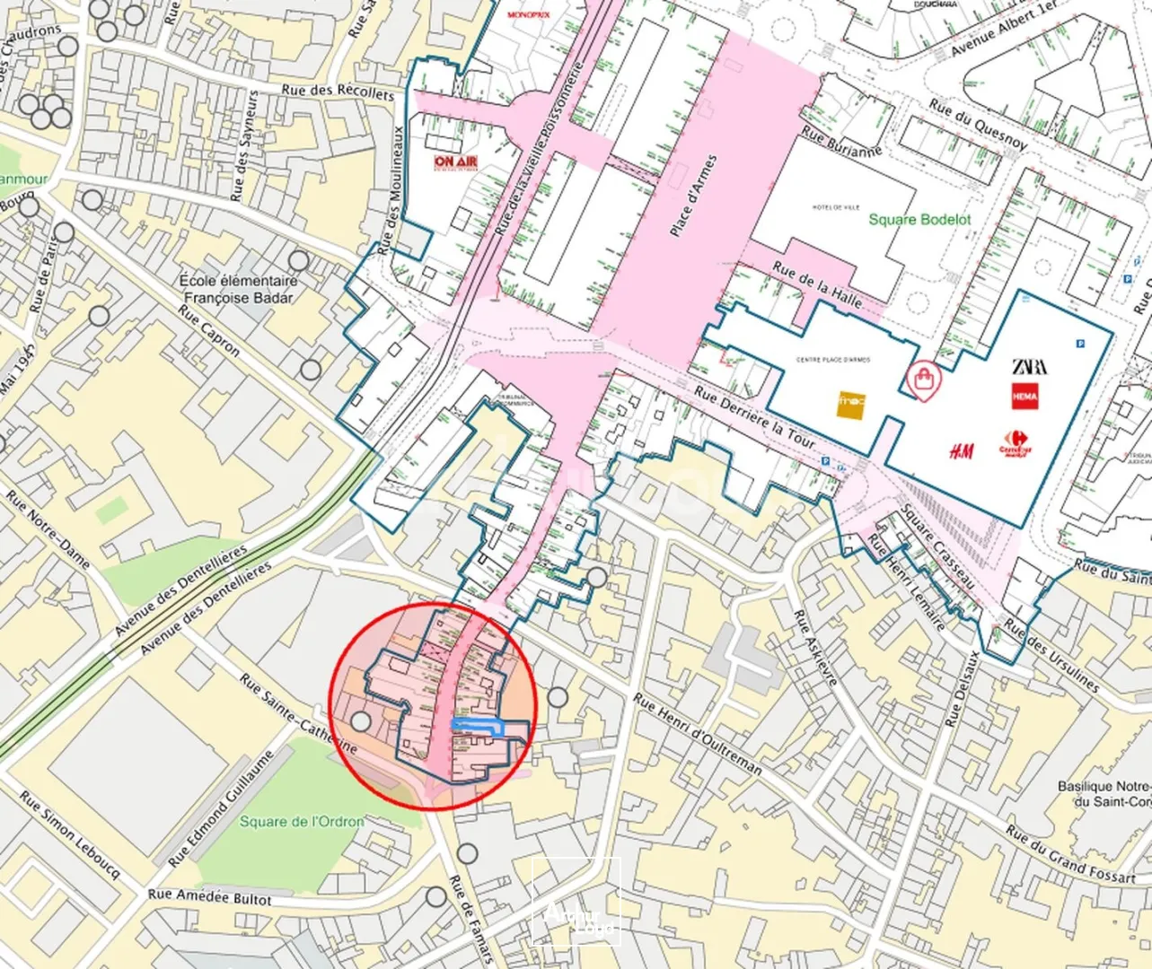 Locaux commerciaux - Location - VALENCIENNES - 59300 - 100-100 - 7894232