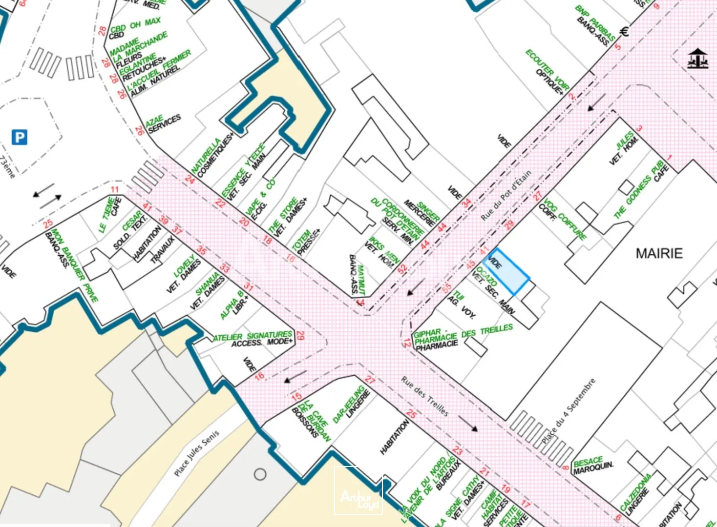 Locaux commerciaux - Location - BETHUNE - 62400 - 163.1-163.1 - 7894654