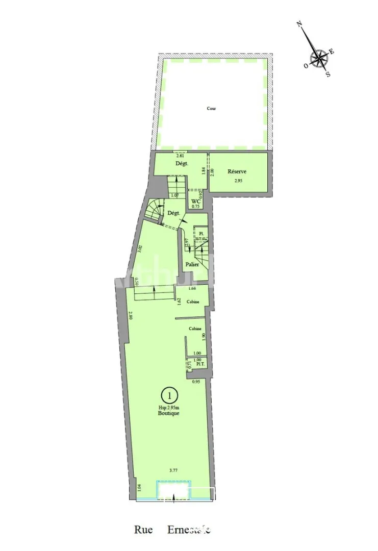 Locaux commerciaux - Location - ARRAS - 62000 - 136.6-136.6 - 7894677