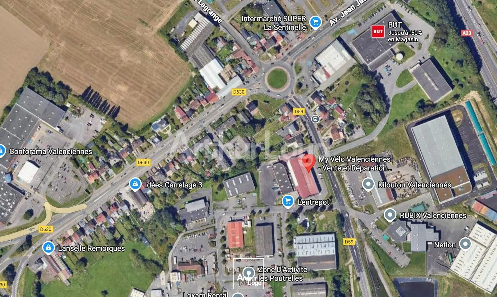 Locaux commerciaux - Location - TRITH SAINT LEGER - 59125 - 300-300 - 7903647