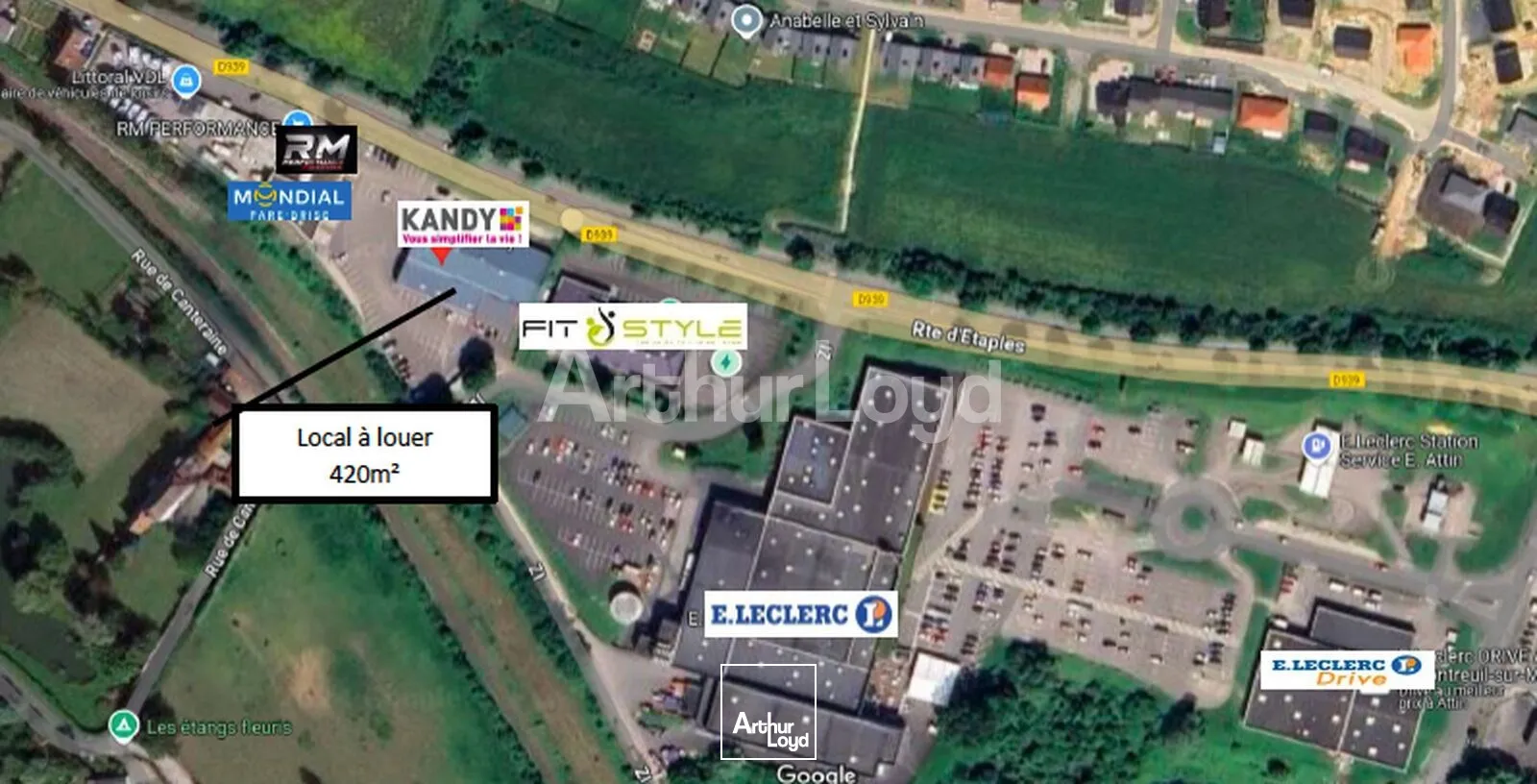 Locaux commerciaux - Location - ATTIN - 62170 - 420-420 - 7904626