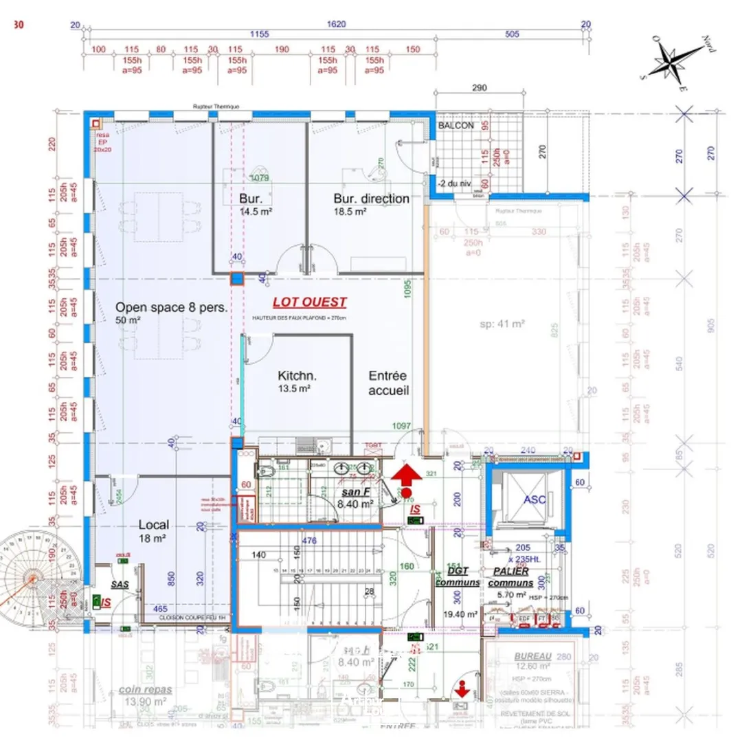 Bureaux - Location - SAINT PRIEST - 69800 - 100-1249.24 - 7913341