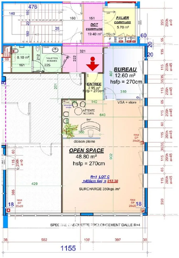 Bureaux - Location - SAINT PRIEST - 69800 - 100-1249.24 - 7913342