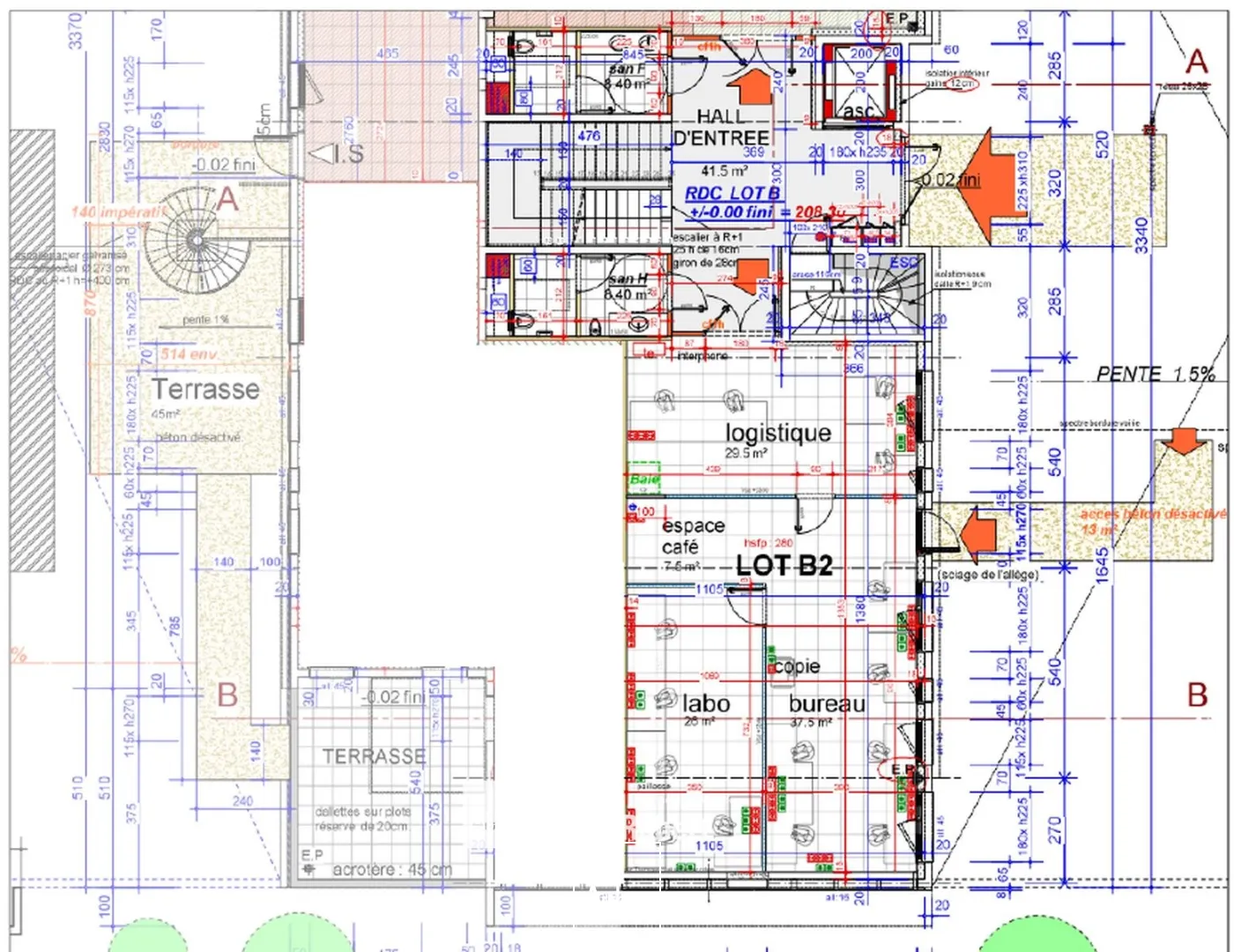 Bureaux - Location - SAINT PRIEST - 69800 - 100-1249.24 - 7913343