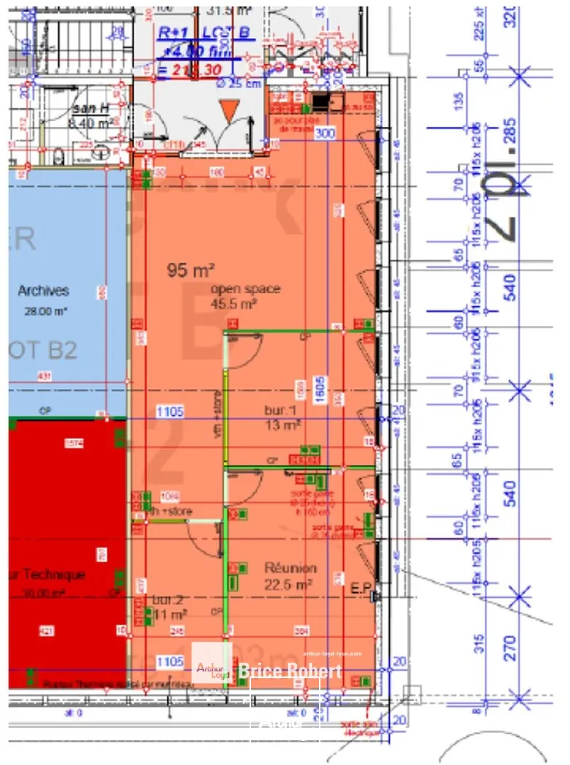 Bureaux - Location - SAINT PRIEST - 69800 - 100-1249.24 - 7913344