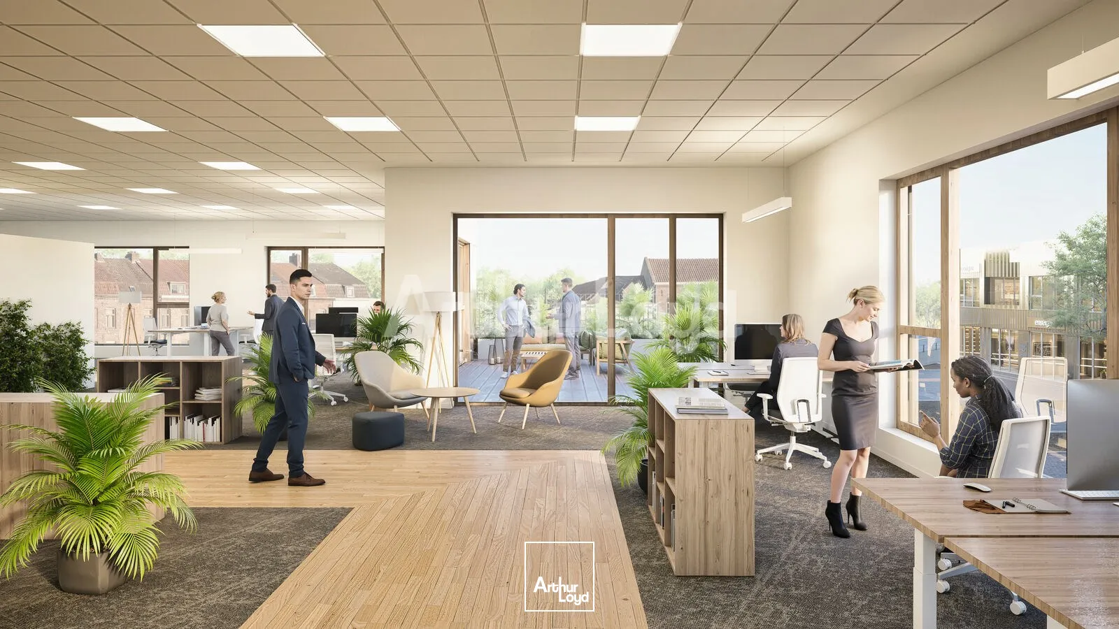 Bureaux - Location - ANSTAING - 59152 - 153-1456 - 7915258