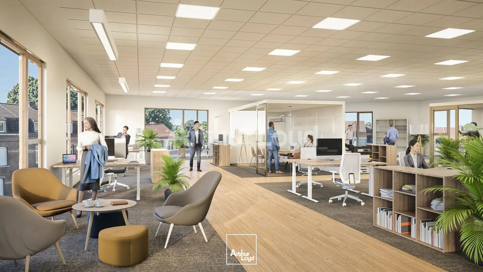 Bureaux - Location - ANSTAING - 59152 - 153-1456 - 7915259