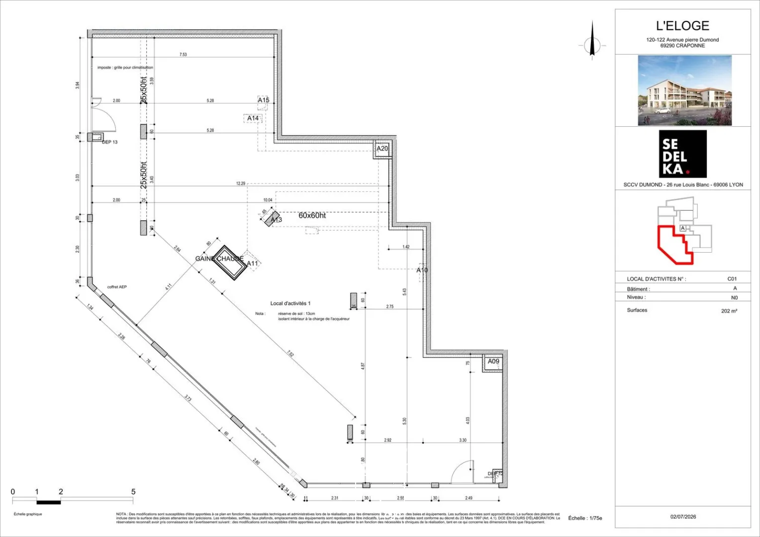 Locaux commerciaux - Vente - CRAPONNE - 69290 - 98-300 - 7915415