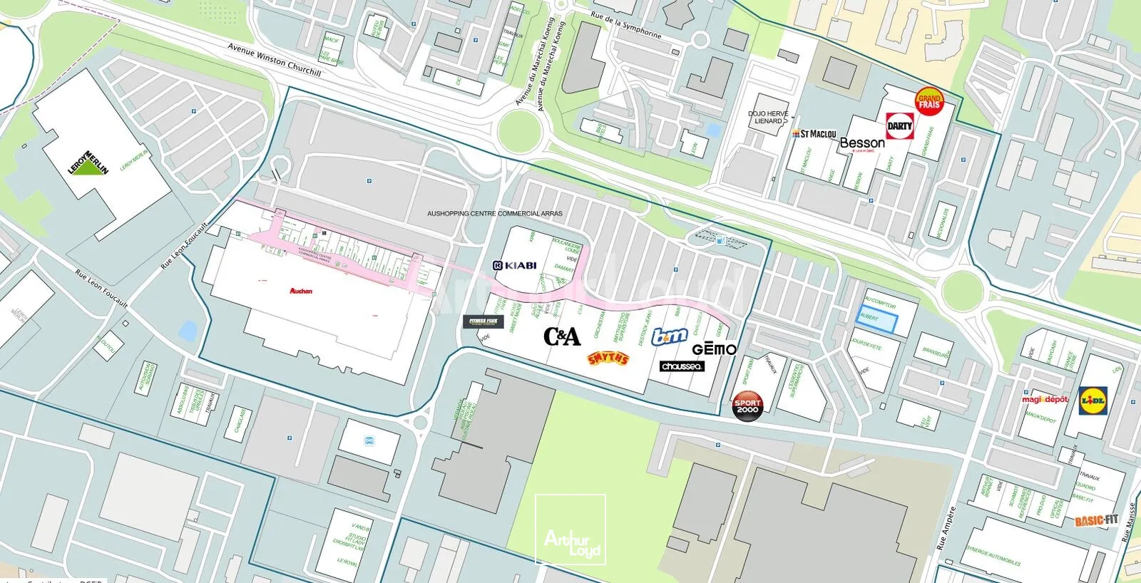 Locaux commerciaux - Location - ARRAS - 62000 - 529-529 - 7916864