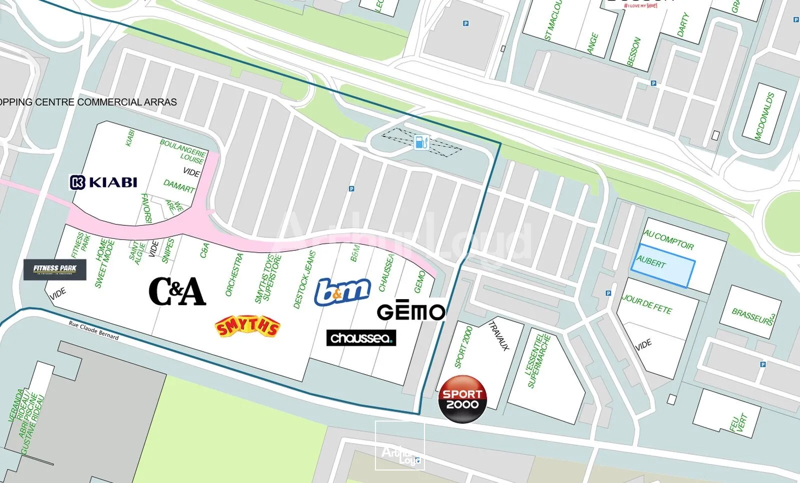 Locaux commerciaux - Location - ARRAS - 62000 - 529-529 - 7916865
