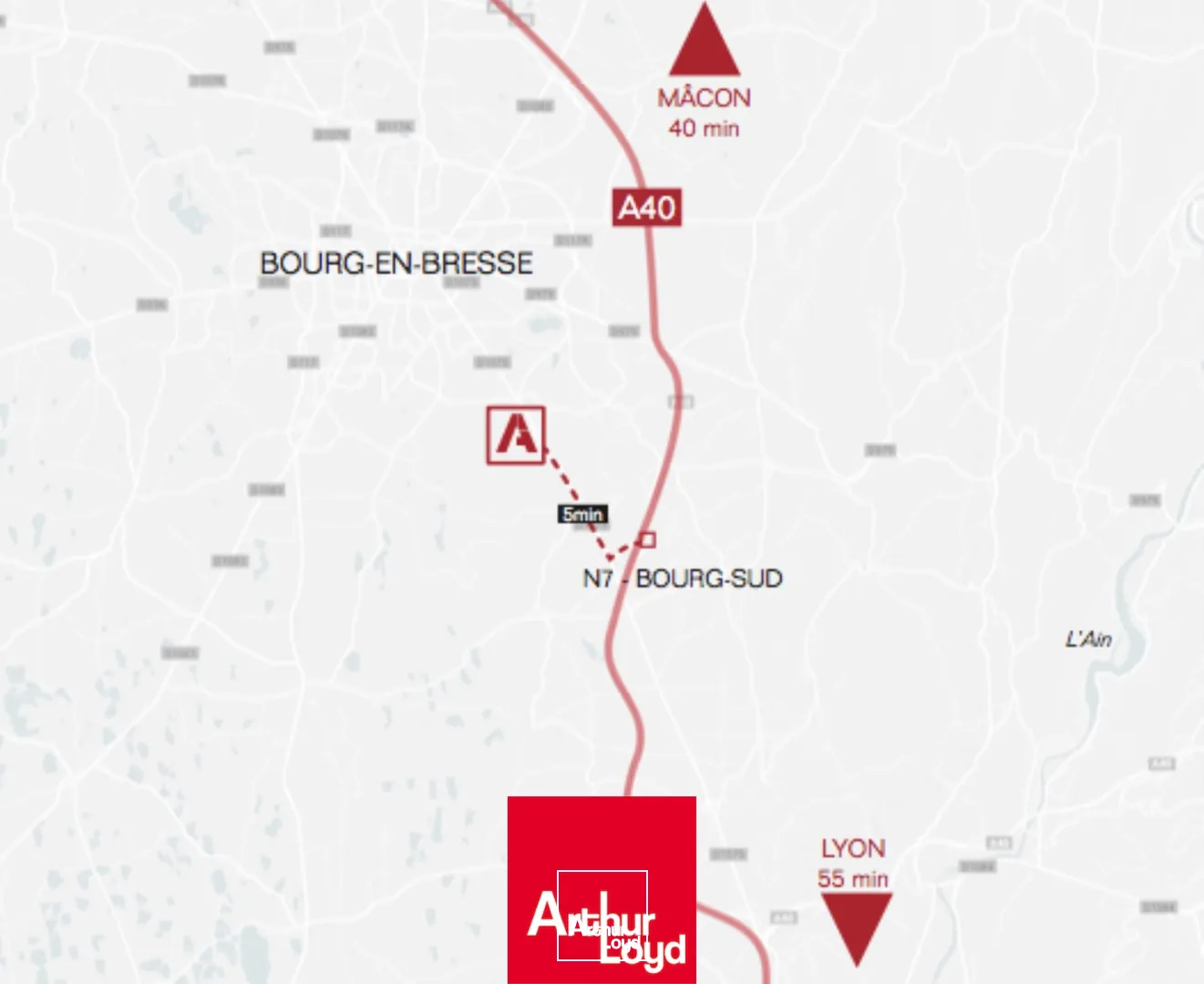 Locaux d'activité & Entrepôts - Location - PERONNAS - 01960 - 714-714 - 7931028