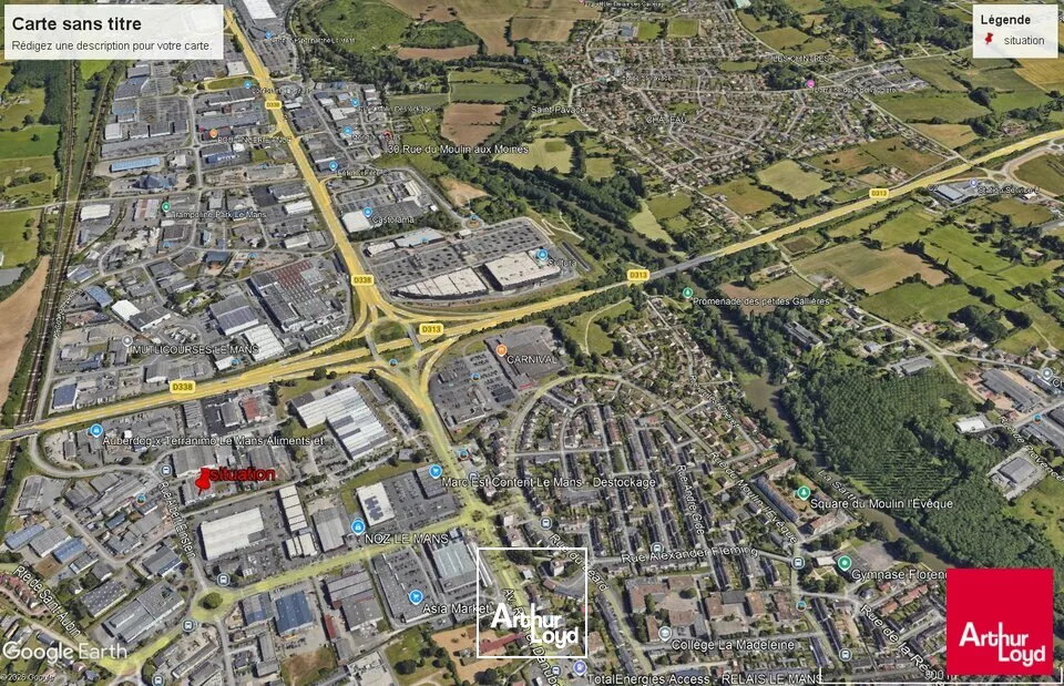 Locaux d'activité & Entrepôts - Vente - LE MANS - 72000 - 2433-2433 - 7947485