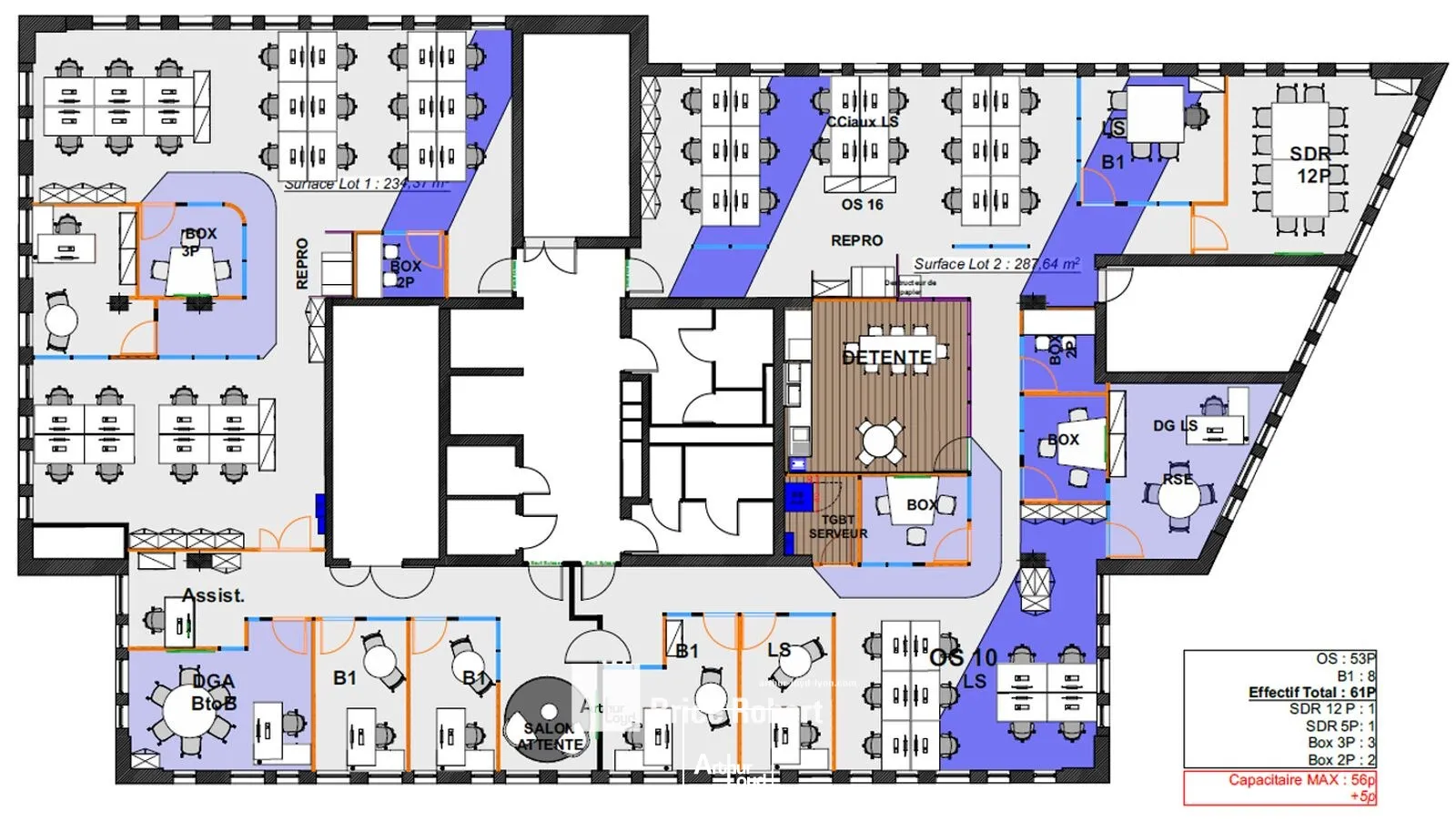 Bureaux - Location - DECINES CHARPIEU - 69150 - 162.67-1698.12 - 7958035