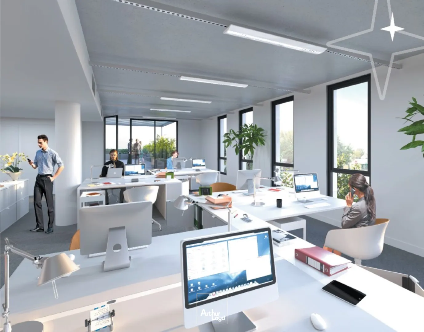 Bureaux - Location - PESSAC - 33600 - 332-2884 - 7958571