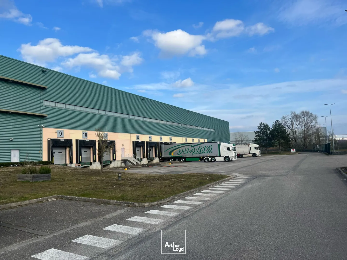 Plateforme logistique sur ST VULBAS
