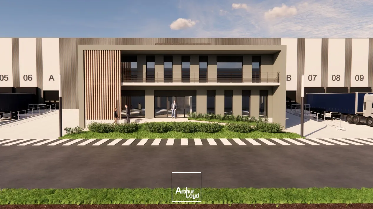 Sur la commune de Laronxe, près de Nancy, plateforme logistique à construire et disponible à la location