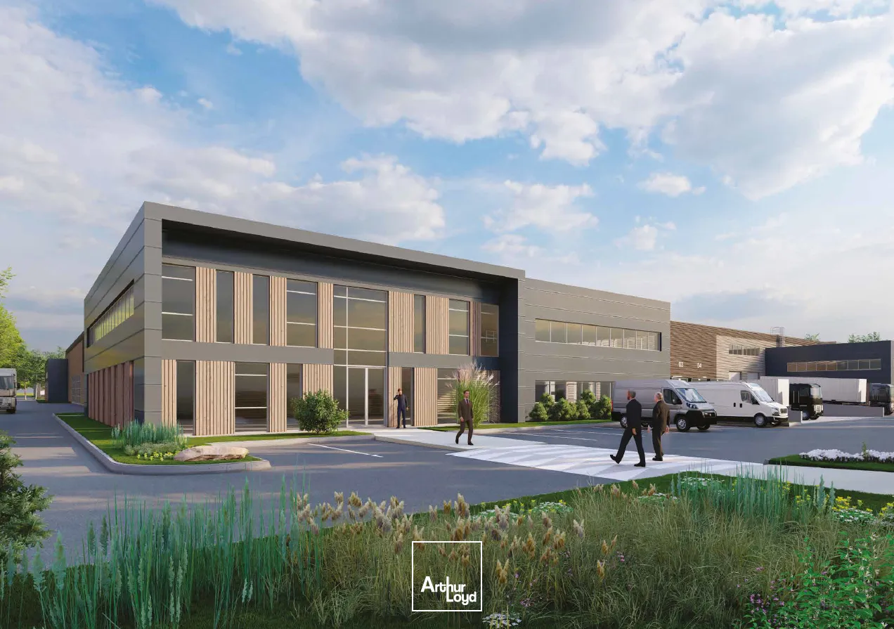 Logistique XXL sur la commune d'ERAGNY : à louer, plateforme logistique en cours de construction