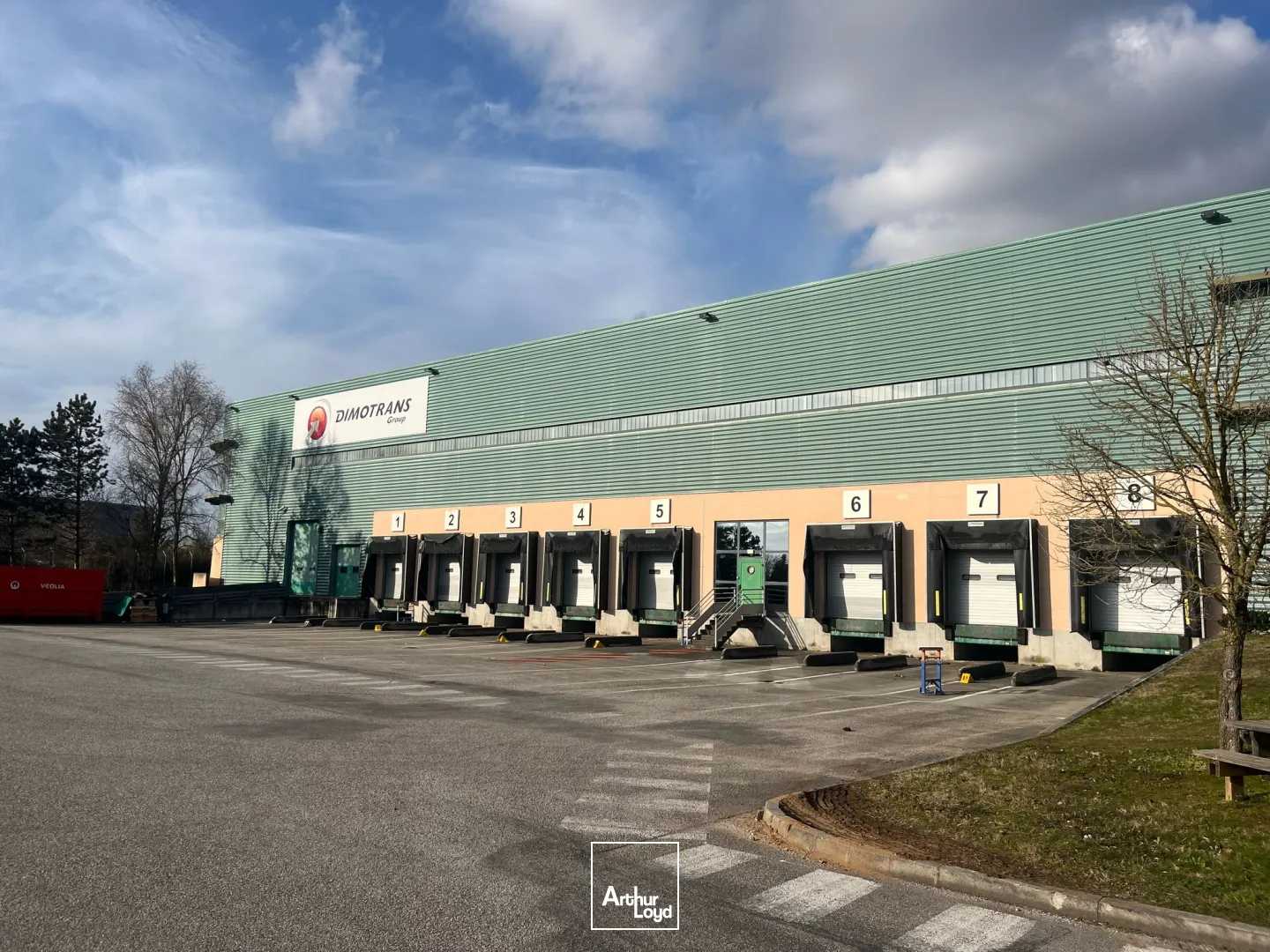 Plateforme logistique sur ST VULBAS