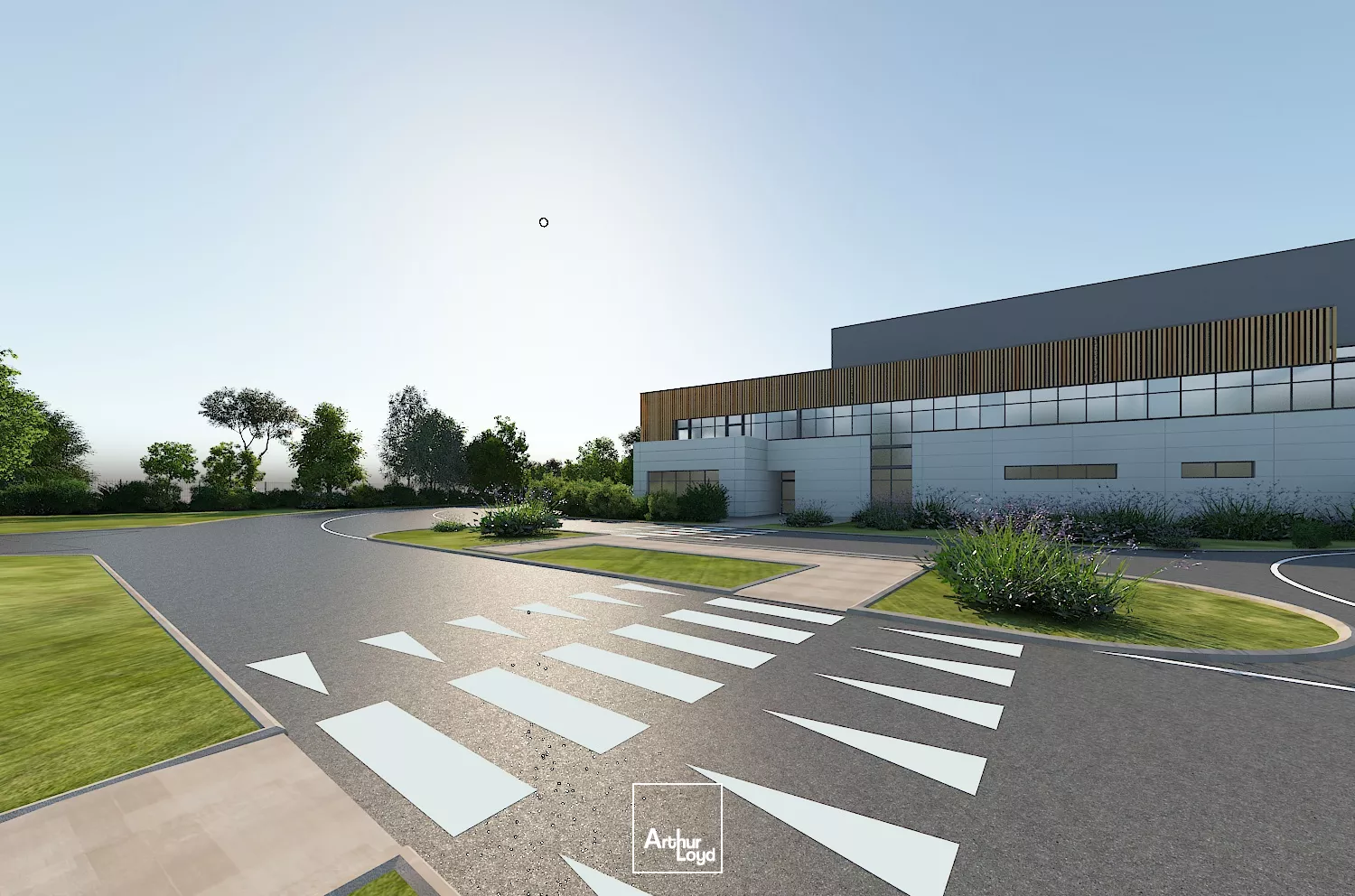 Plateforme logistique extensible près d'Angers