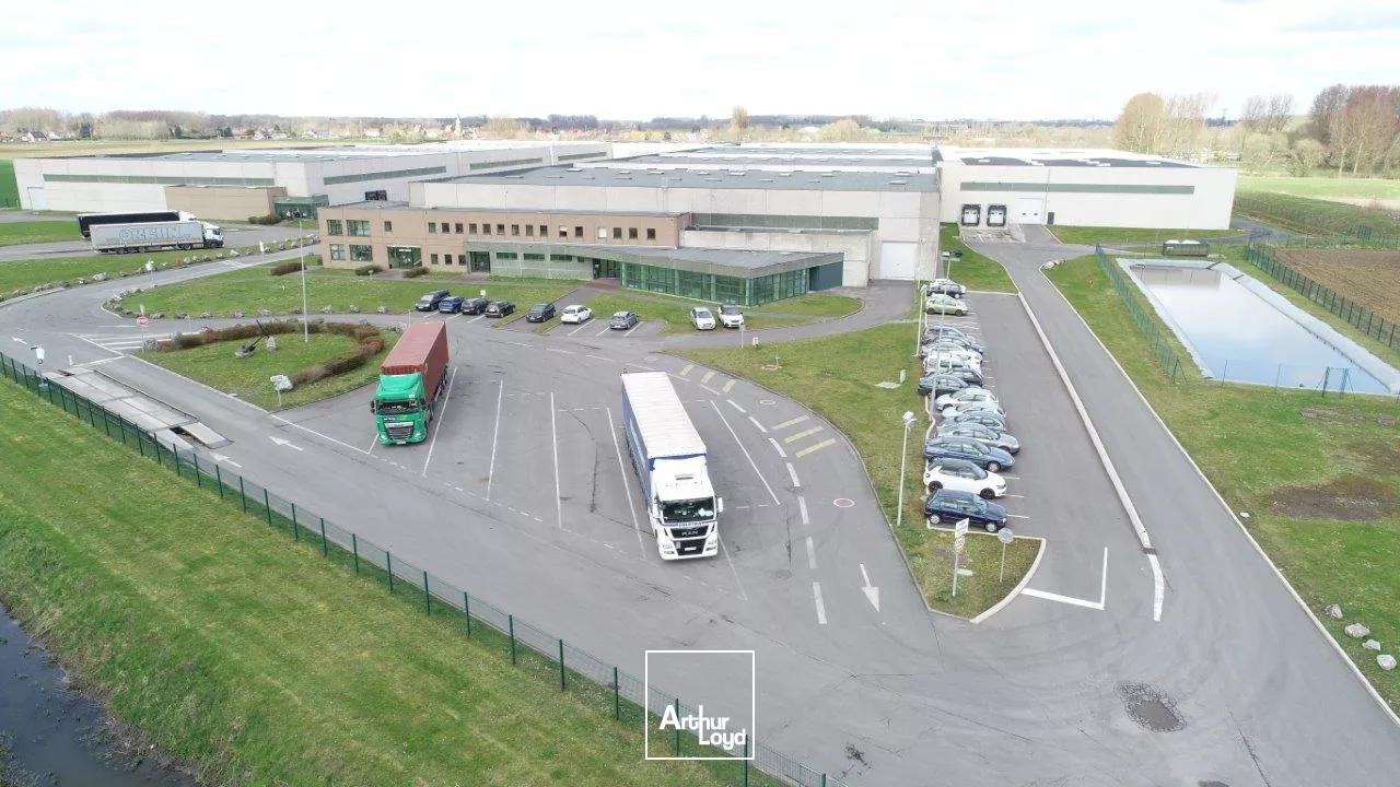 Loyer attractif pour un site logistique à louer au Sud-Ouest de Lille