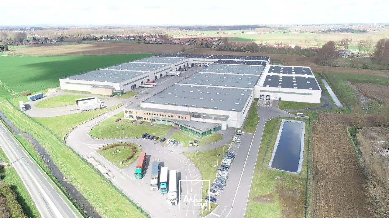 Loyer attractif pour un site logistique à louer au Sud-Ouest de Lille