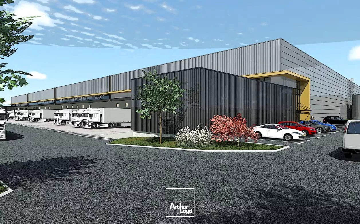 Au sein de la Métropole lilloise, plateforme logistique neuve de 21 950 m² à louer