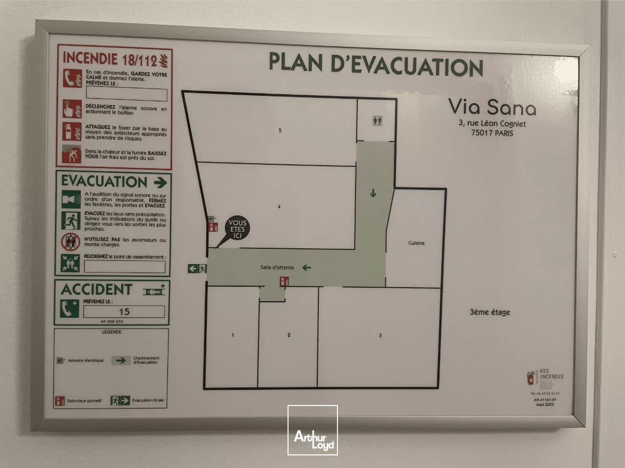 Bureaux à l'investissement Paris 17